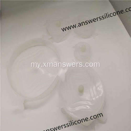 Eco-Friendly Food Grade Silicone Cup Lids အဖုံး